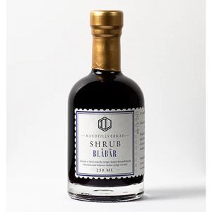 Infused Liquid Shrub Blåbär Alkoholfri Drinkmix – 250 ml