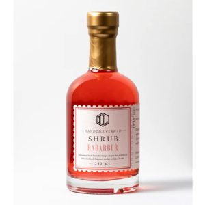Infused Liquid Shrub Rabarber Alkoholfri Drinkmix – 250 ml