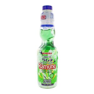 Kimura Ramune Melon Japansk Läsk - 200ml