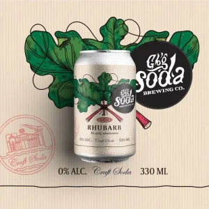 GBG Soda Craft Soda Rhubarb