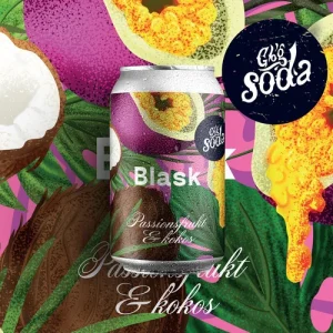 GBG Soda BLASK Passionsfrukt & Kokos