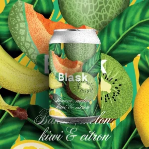 GBG Soda BLASK Banan, Melon, Kiwi & Citron