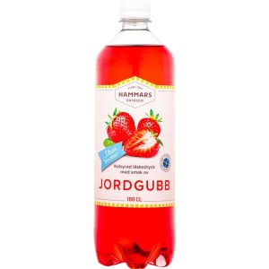 Hammars Bryggeri Jordgubb Sockerfri – 1L
