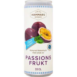 Hammars Bryggeri Passionsfrukt Sockerfri (Burk) – 330 ml