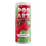 Hammars Bryggeri Pop Art Hallonsoda – 330 ml