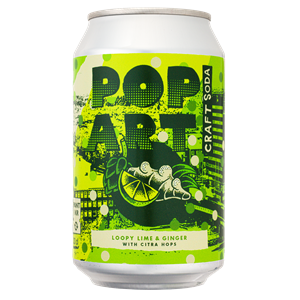 Hammars Bryggeri Pop Art Loopy Lime & Ginger – 330 ml