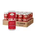 Hammars Bryggeri Svensk Cola Utan Socker 24-pack flak 33 cl burkar