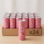 Skånska Spritfabriken Alkoholfri G & Tonic Rosé Strawberry 24-pack flak 330 ml burkar